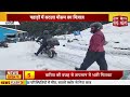 uttarakhand snowfall मौसम का बदला मिजाज पहाड़ी इलाकों में बर्फबारी weather alert ab star news