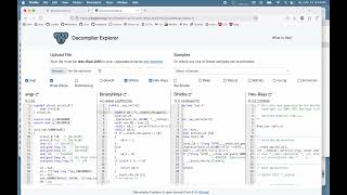 Netsec Tools for Executables 6 - Compiler Explorer