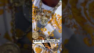 💍💎 My Jewelry Collection from Exotic Diamonds 💍💎| Loyal Customer | #customerservice #viral #diamonds