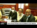 Zuma's private prosecution of Advocate Downer in court on Monday