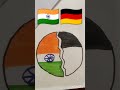 Jana Gana Mana#vira #shors #flagdesign #youtubeshorts 🇮🇳🇩🇪