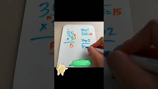 Multiplication Practice | Standard Algorithm | 1 x 2 Digit Number #mathproblems #multiplication