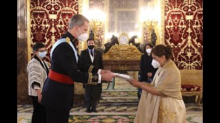 Presentación Carta Credencial embajadora de Bolivia