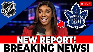 LAST MINUTE BOMB! RUMORS CONFIRMED! THE ENTIRE NHL CONFIRMS! MAPLE LEAFS NEWS TODAY