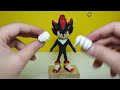 create sonic shadow knuckle with clay sonic the hedgehog 3