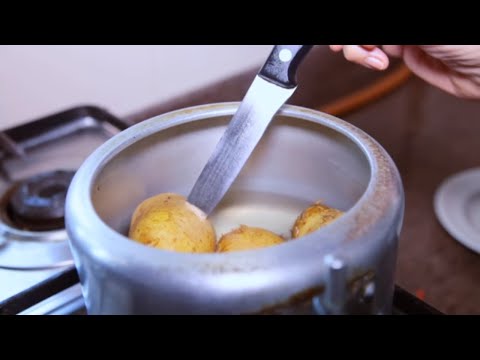 How To Use A Pressure Cooker To Boil Potatoes | Veena Gidwani How To Use A Pressure Cooker To Boil Potatoes | Veena Gidwani