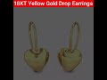 candere by kalyan jewellers 18kt yellow gold drop earrings for girls shorts nsoni