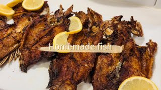 Delicious homemade fish recipe| طرز تهیه ماهی خانگی خوشمزه و لذیذ