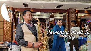 Chand Se Parda Kijiye Instrumental | Saxophone Music In Party @ExArmyAbhijitSax 9660780190