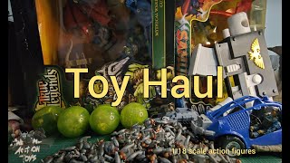 Fantastic toy haul - 1:18 scale action figure goodness!