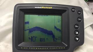 Humminbird Wide Portrait Fish Finder