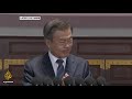 🇰🇵 moon jae in and kim jong un address 150 000 crowd al jazeera english