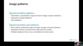 Optimize price-performance using Azure SQL Database serverless