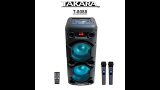 Takara Karaoke Speakers T 8088