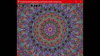 Minsky Art, coded in BBC BASIC for SDL