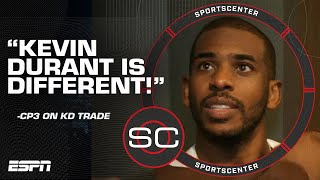 CP3, Deandre Ayton react to KD trade after Suns-Hawks + NBA trade deadline recap | SportsCenter