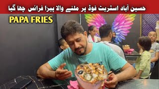 Hussainabad Street Food | Papa Fries | Handi Pizza Fries