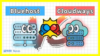 Bluehost vs Cloudways 👑｜用哪個主機架設WordPress網站比較好?  ｜Bluehost評價｜ Cloudways評價｜優缺點比較｜共享主機(虛擬主機) vs 管理型雲端主機