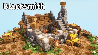 Minecraft Medieval Blacksmith's House | Easy Build Tutorial