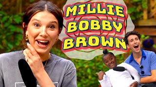 Millie Bobby Brown Does Recess Therapy