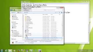 HTML5 Tutorial 3 Adding the Meat!