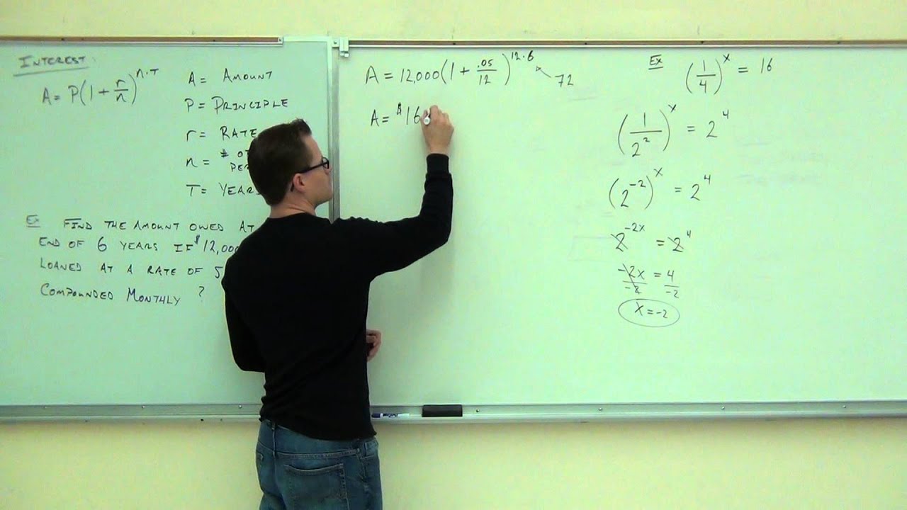 Intermediate Algebra Lecture 12.3 Part 5 - YouTube