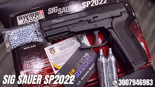 SIG SAUER ARMA DE CO2 COLOMBIA / ARMAS DEPORTIVAS 2021