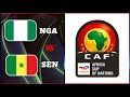 🔴Nigeria Vs Senegal | Africa Cup of Nations | Pes21 Simulation #africacupofnations