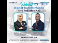 Digital Transformation and Industry 4 0- Webinar 171