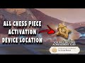 All Chess Piece Activation Device Location (Hidden Achievement Included!!)