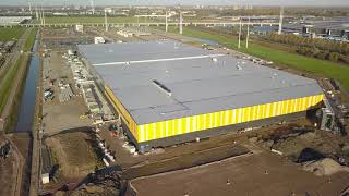 Trigion levert een sprinklerinstallatie voor het nieuwe Jumbo EFC in Bleiswijk