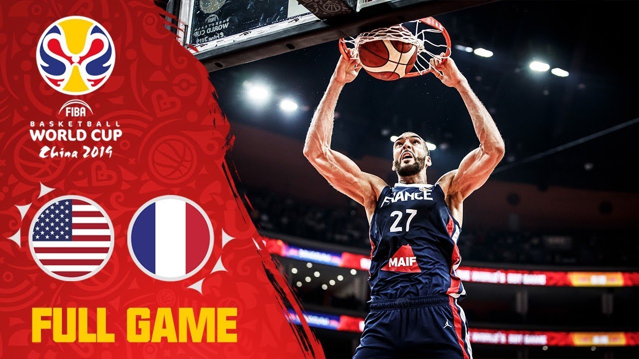 France With A Quarter-Final Upset Over Team USA! - Full Game - FIBA ...