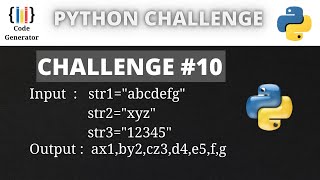 Python Challenge Program | #10
