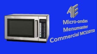 Micro-ondas menumaster commercial MCS10TSB