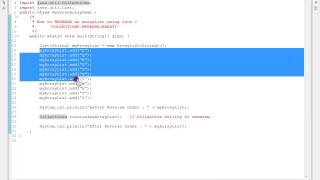 HOW TO REVERSE AN ARRAYLIST USING JAVA