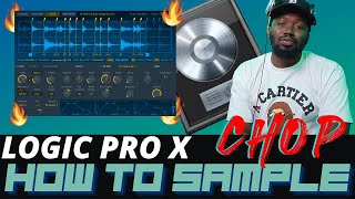 How to Chop Samples QUICK & EASY in Logic X 10.5  BEGINNERS | Quick Sampler (Q-Sampler) Tutorial