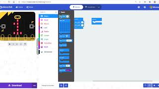 Micro:bit - Stacking Command Blocks
