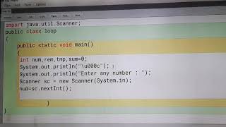 Program to check Armstrong number Bluej