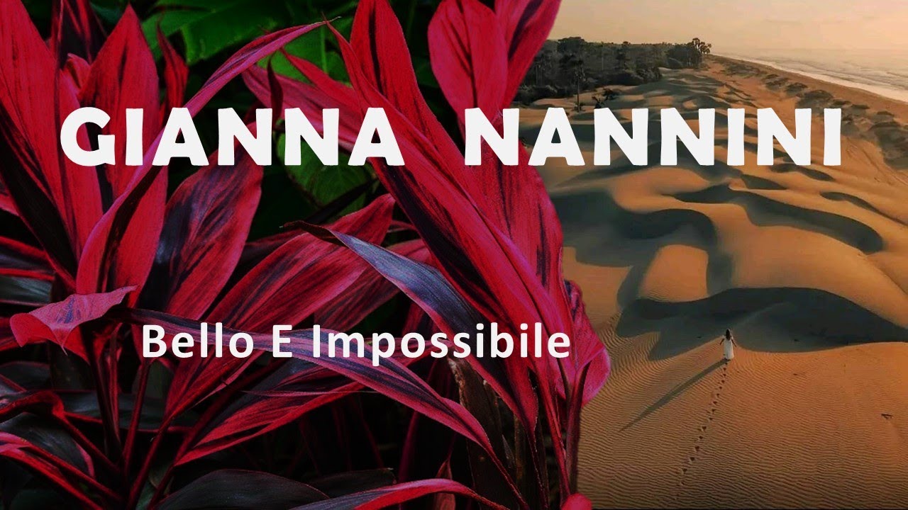 Gianna Nannini "Bello E Impossibile" - YouTube