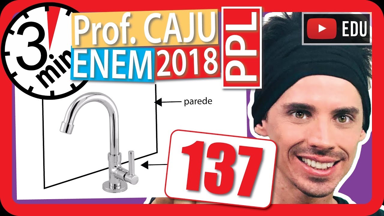 🏃ENEM 2018 PPL 👉 RAPIDINHA Questão 137 - Projeção Ortogonal - YouTube