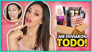 HUDA BEAUTY ME MANDO TODO: HAUL + PROBANDO SU MAQUILLAJE!