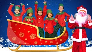 Five Little elves | 5 little elves | Christmas songs for kids & nursery rhymes with Kuku and Cucudu