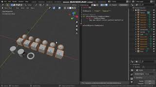 Blender python - Multi object select