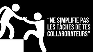 Arrête de simplifier les tâches - 446