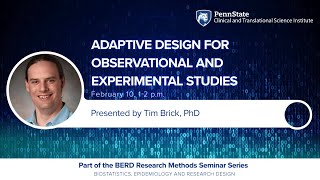 Adaptive Design for Observational and Experimental Studies