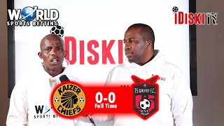 TS Galaxy 0-0 Kaizer Chiefs | Baxter is Gonna Kill Ngcobo! | Junior Khanye
