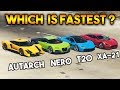 GTA 5 ONLINE : AUTARCH VS T20 VS NERO VS XA-21 (WHICH IS FASTEST CAR?) GTA 5 ONLINE : AUTARCH VS T20 VS NERO VS XA-21 (WHICH IS FASTEST CAR?)