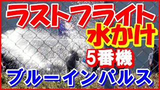 ブルーインパルス５番機【水かけ】河野守利（ガバイさん）ラストフライト2021.11.8｜GABOI（ガボイ）ではなく GABAI（ガバイ）と突っ込みを入れて爆笑。