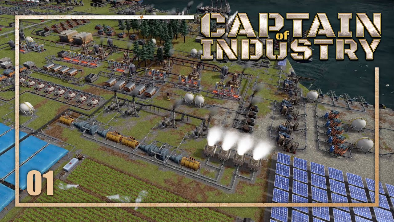 CAPTAIN OF INDUSTRY Gameplay Español Ep 1 - COMO EMPEZAR BIEN - YouTube