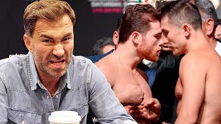 "F*** OFF!” EDDIE HEARN TO FANS TRASHING CANELO VS GGG 3 AS A WHATEVER FIGHT
